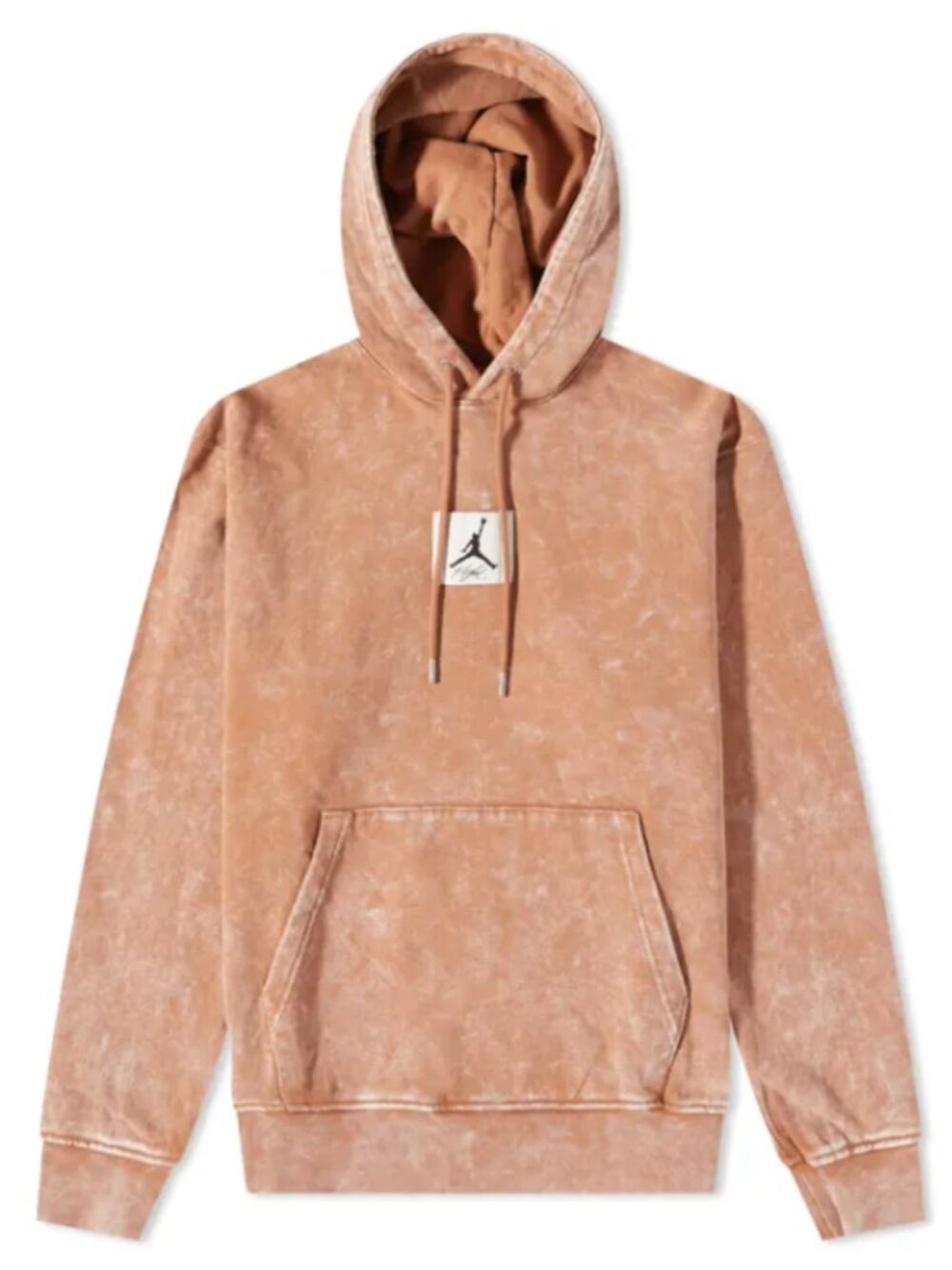 Air Jordan Washed Fleece Pullover Hoodie Mineral Clay